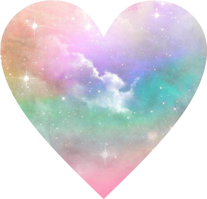 heart galaxy colorful love sticker by @christanteapole1