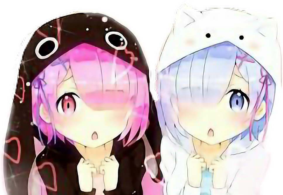 rem ram anime freetoedit #rem sticker by @lillainlove