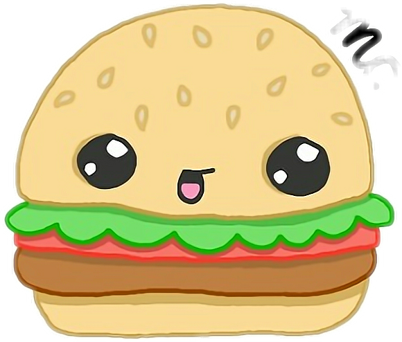 stiker burger freetoedit sticker by @sweet_cherry_in_love