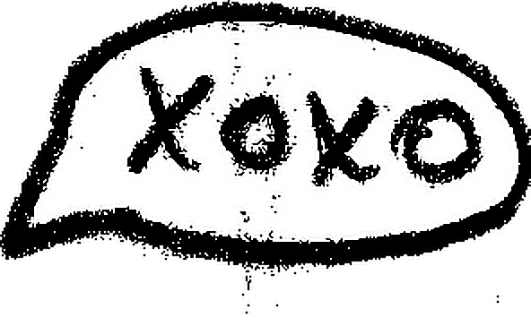 Xoxo Word Tumblr Cute Freetoedit Sticker By Loucadosnekos