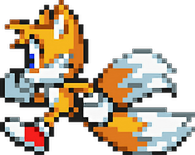 Tails Sonic Sega Sprite Pixel Sonicthehedgehog 34b 4868