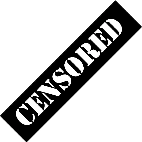 Censored Sticker By Lll Censored Sticker By Lll