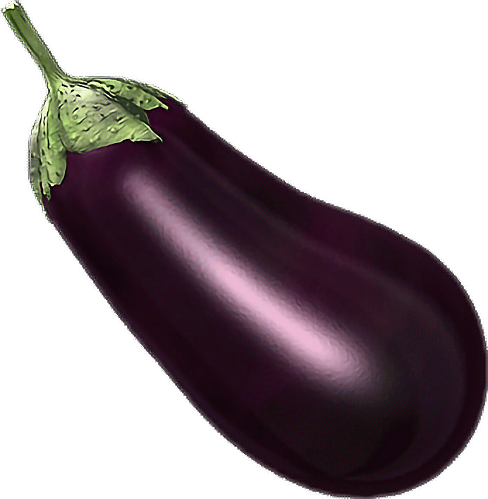 Leave Eggplant Emoji Transparent Background Free Transparent Png My