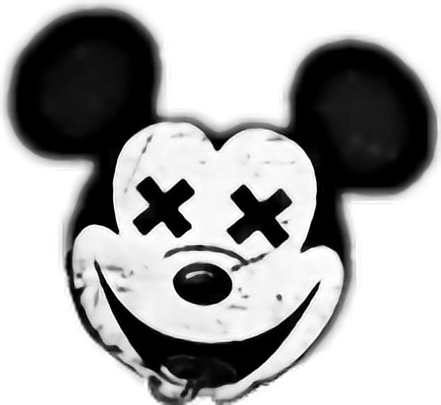 Эскизы тату микки маус злой