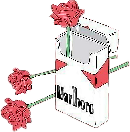 roses aesthetic cigarette cigarettes sticker by @ae_sammy