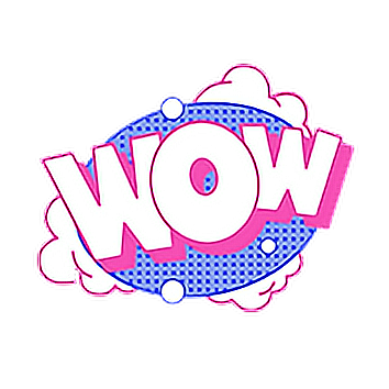 wow cute. colorful. comic message sticker by @teatea-221