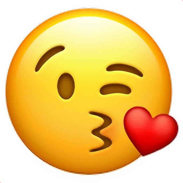 love heart smile whatsapp emoji sticker by @elena_versace