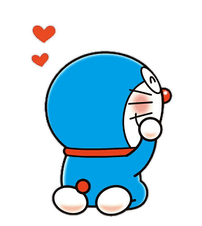  doraemon heart   freetoedit Sticker by maa