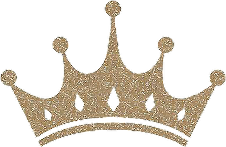 crown gold queen mask - Sticker by Nastya