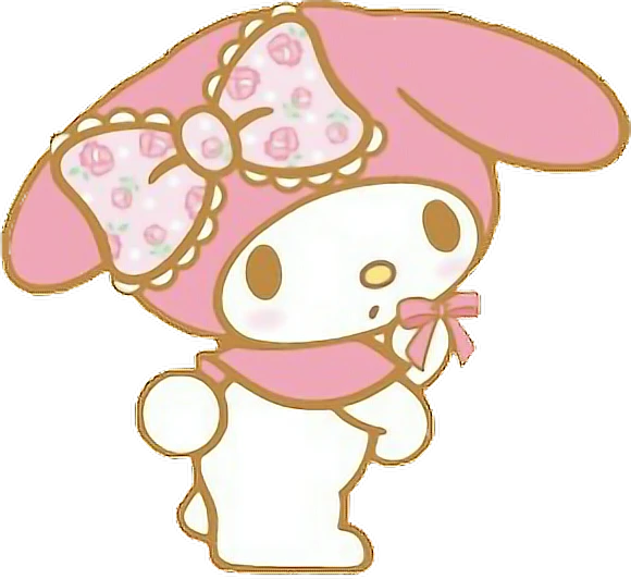 サンリオ マイメロ マイメロディ ピンク リボン Pink Sticker By Ai Eclair サンリオ マイメロ マイメロディ ピンク リボン Pink Sticker By Ai Eclair