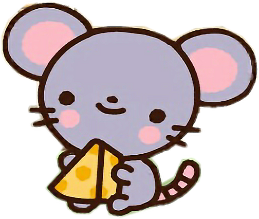 kawaii mouse plush